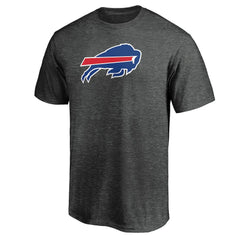 Buffalo Bills Primary Logo T-Shirt - Heather Charcoal - Fanatics