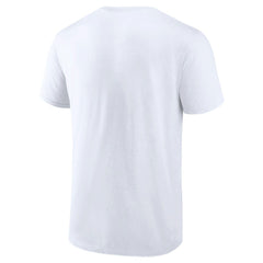 Denver Broncos Logo Team Lockup T-Shirt - White - NFL