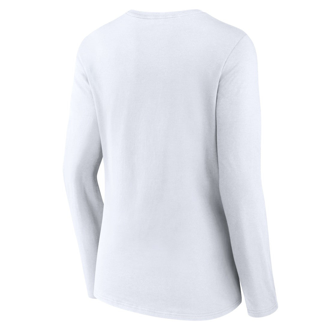 Tampa Bay Buccaneers Women's Logo Team Lockup Long Sleeve V-Neck T-Shirt - White - NFL