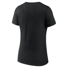 Miami Marlins Women's Heart and Soul V-Neck T-Shirt Outlet