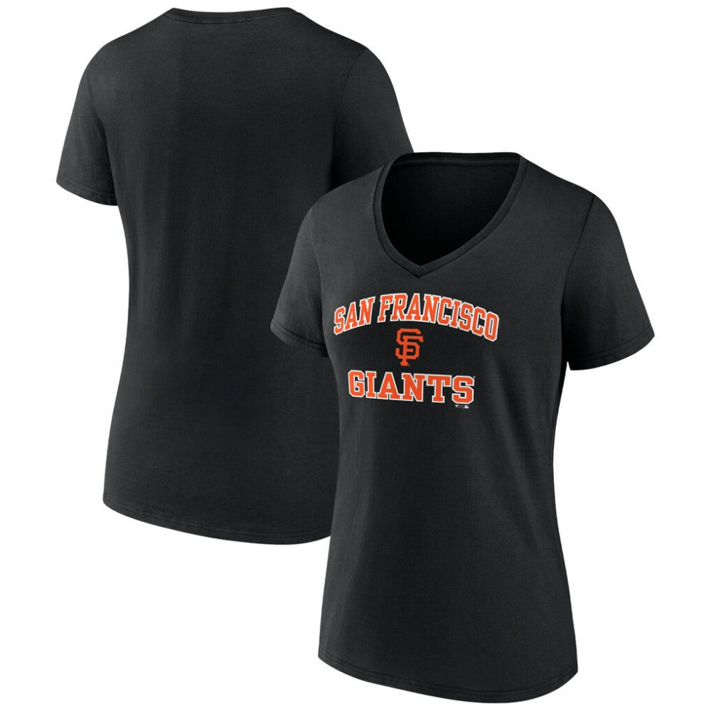 San Francisco Giants Women's Heart and Soul V-Neck T-Shirt Online