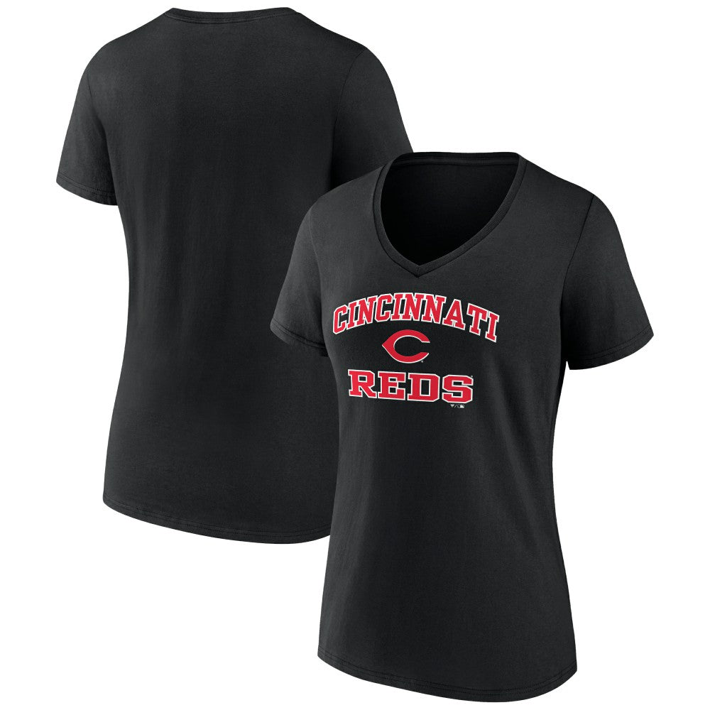 Cincinnati Reds Women's Heart and Soul V-Neck T-Shirt Near Me
