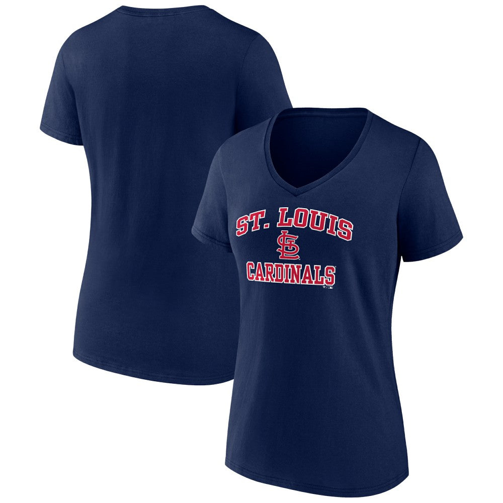 St. Louis Cardinals Women's Heart and Soul V-Neck T-Shirt Sale