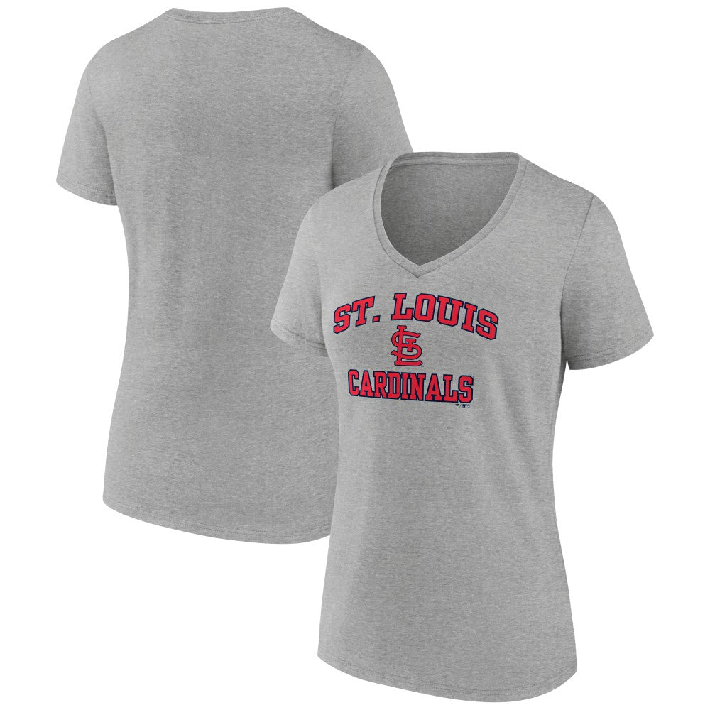 St. Louis Cardinals Women's Heart and Soul V-Neck T-Shirt Discount