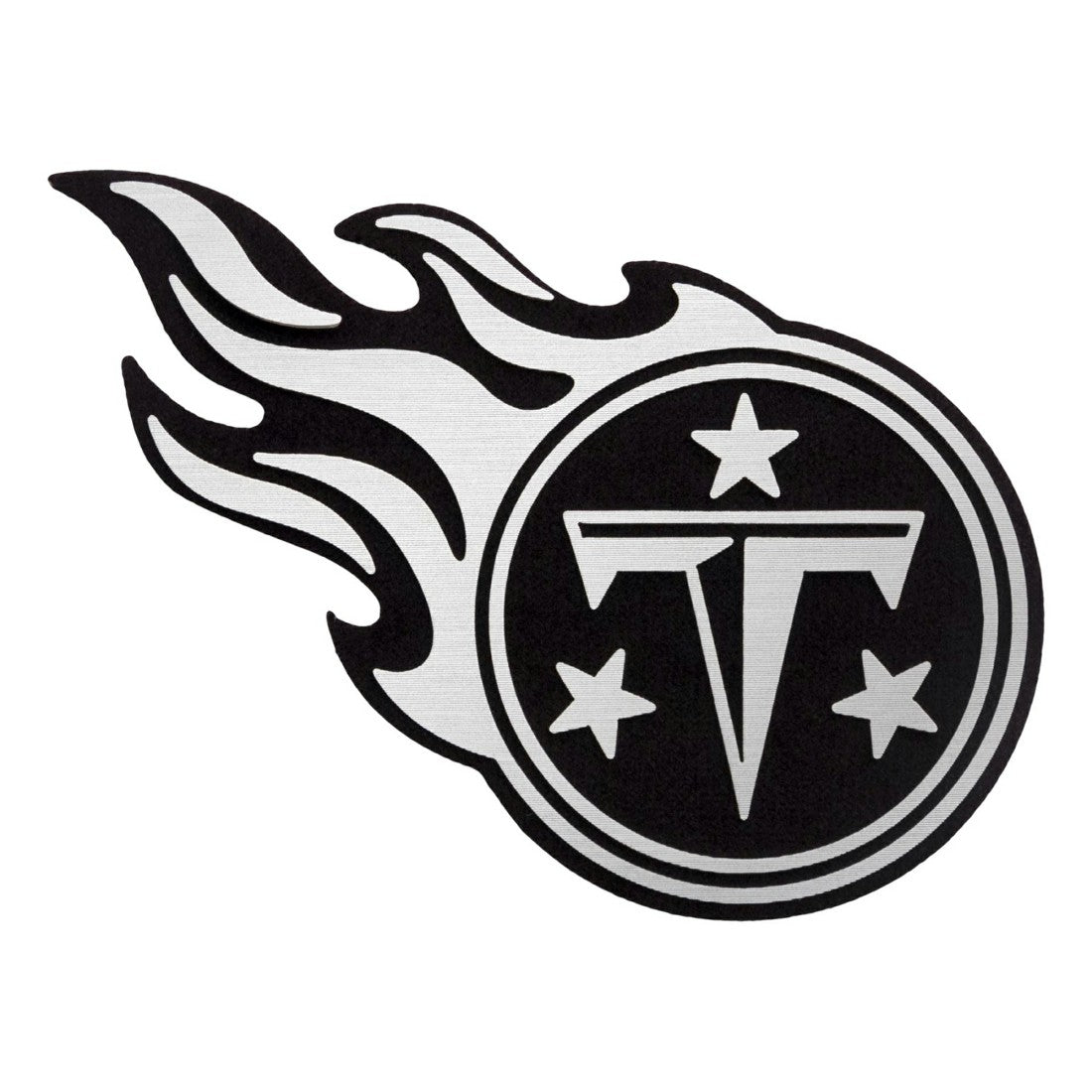 Tennessee Titans Antigua Metallic Logo Victory Full-Zip Hoodie - Black - NFL