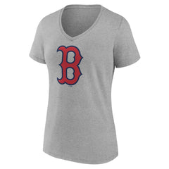 Boston Red Sox Women's Official Logo V-Neck T-Shirt Sale