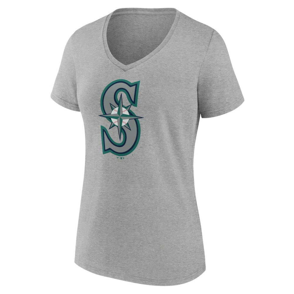 Seattle Mariners Women's Official Logo V-Neck T-Shirt Near Me