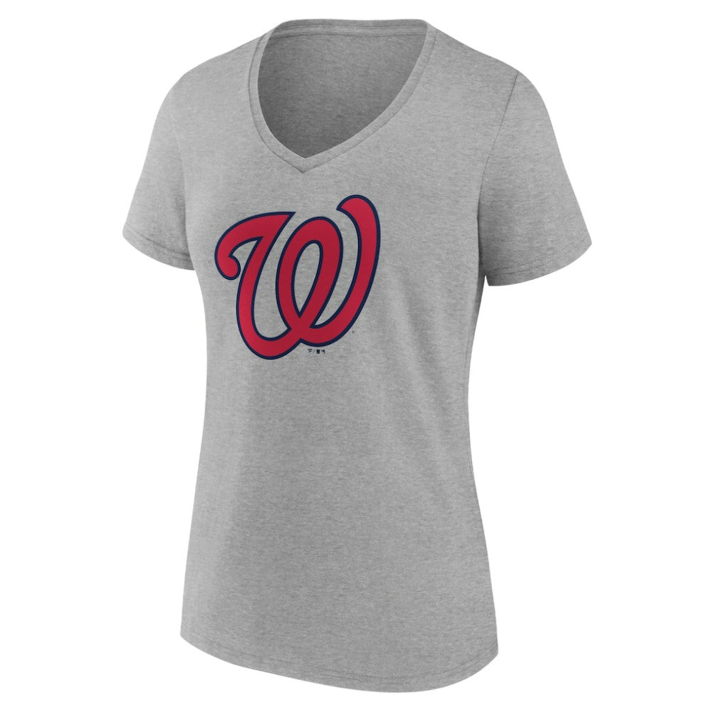 Washington Nationals Women's Official Logo V-Neck T-Shirt Near Me