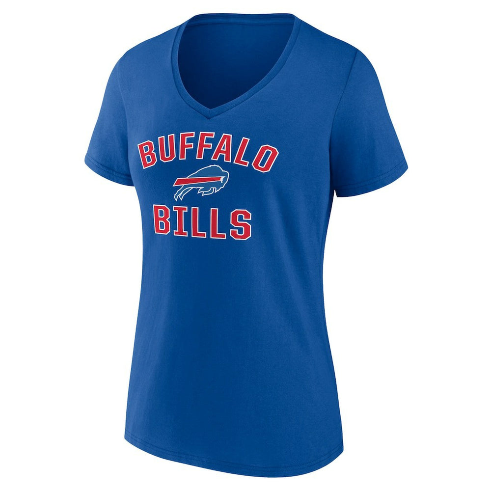 Buffalo Bills Women's Victory Arch Team V-Neck T-Shirt - Royal - NFL