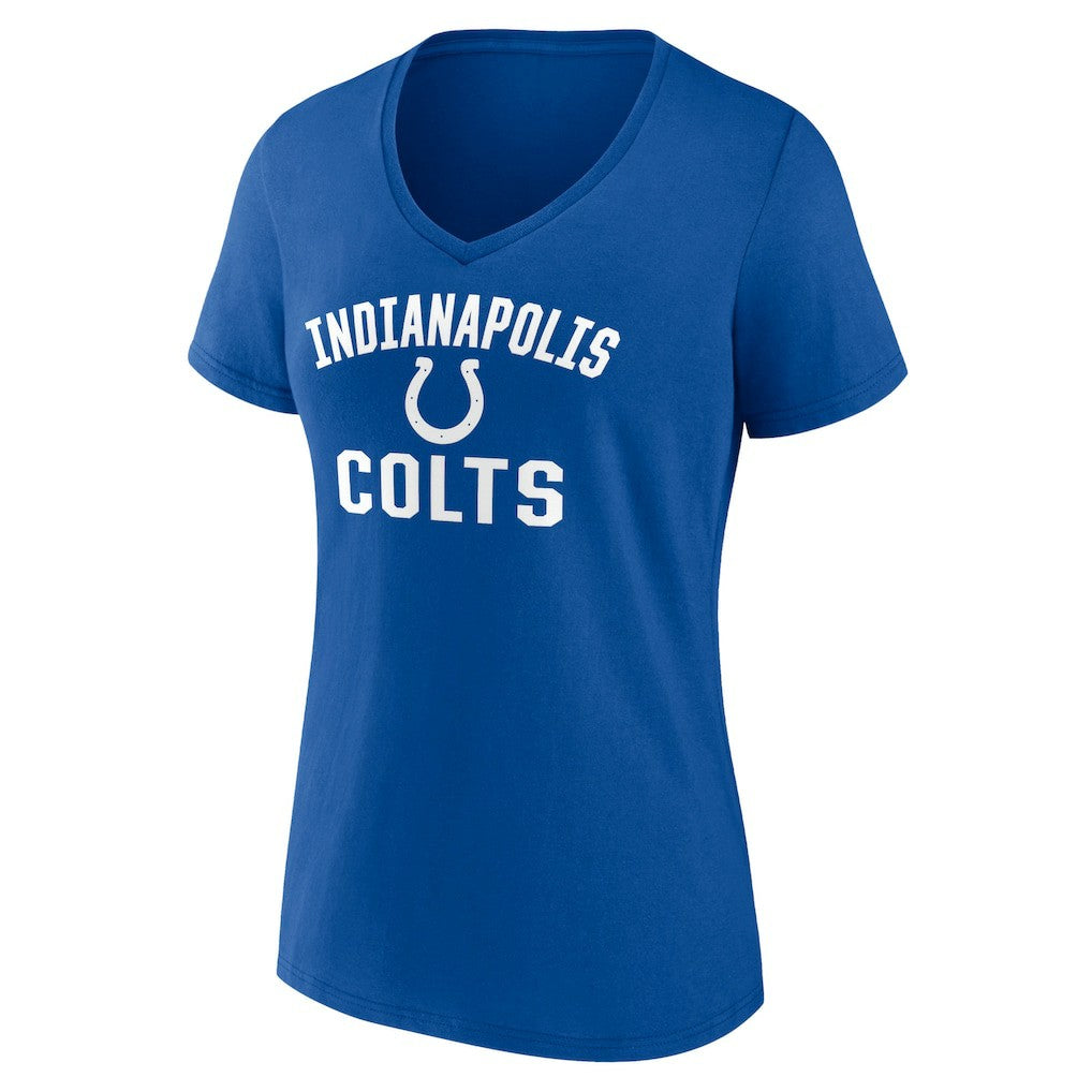 Indianapolis Colts Women's Victory Arch Team V-Neck T-Shirt - Royal - NFL