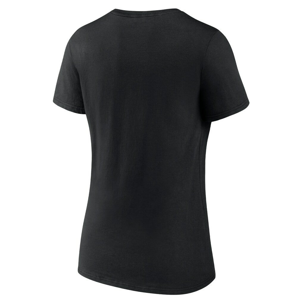 Jacksonville Jaguars Women's Victory Arch Team V-Neck T-Shirt - Black - NFL
