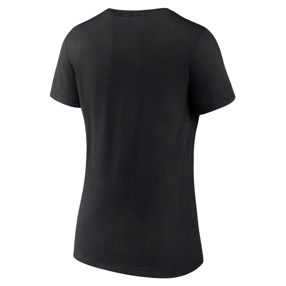 Jacksonville Jaguars Women's Victory Arch Team V-Neck T-Shirt - Black - NFL
