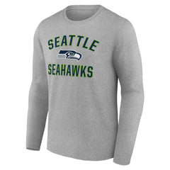 Seattle Seahawks Victory Arch Long Sleeve T-Shirt - Gray - NFL