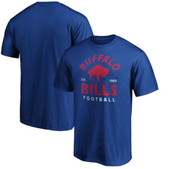 Buffalo Bills Vintage Arch T-Shirt - Royal - NFL