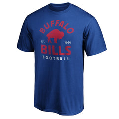 Buffalo Bills Vintage Arch T-Shirt - Royal - NFL