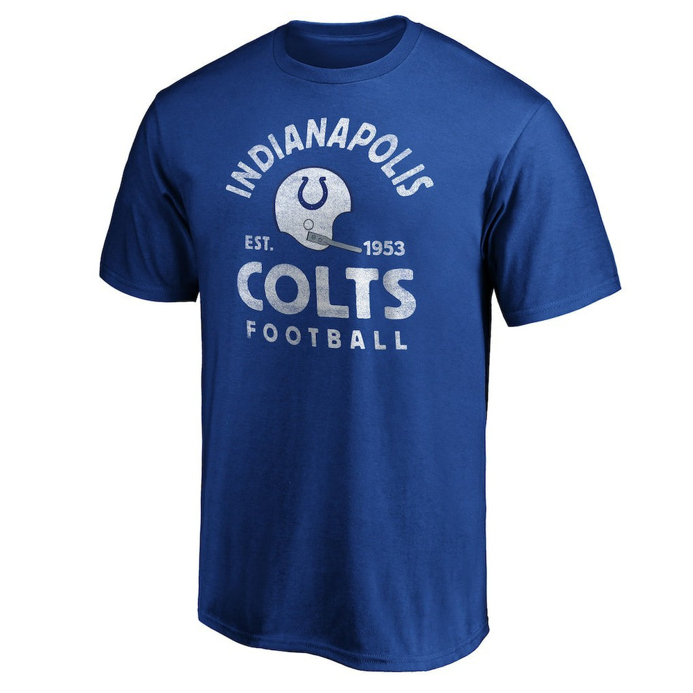 Indianapolis Colts Vintage Arch T-Shirt - Royal - NFL