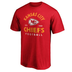 Kansas City Chiefs Vintage Arch T-Shirt - Red - NFL