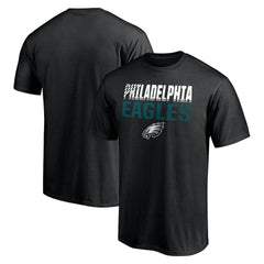 Philadelphia Eagles Team Fade Out T-Shirt - Black - NFL
