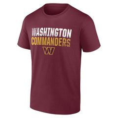 Washington Commanders Team Fade Out T-Shirt - Burgundy - NFL