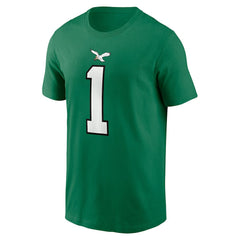 Jalen Hurts Philadelphia Eagles Alternate Player Name & Number T-Shirt - Kelly Green - Nike
