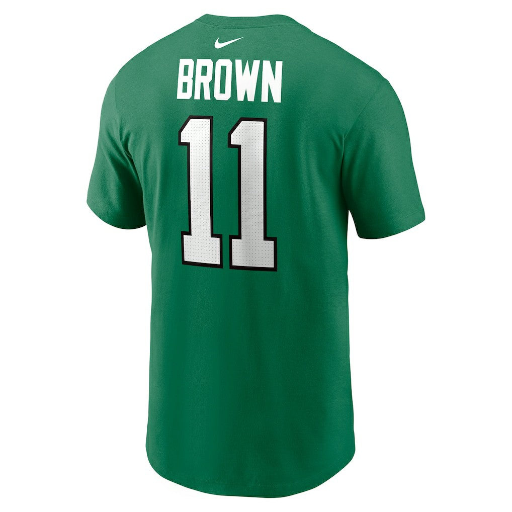 A.J. Brown Philadelphia Eagles Alternate Player Name & Number T-Shirt - Kelly Green - Nike