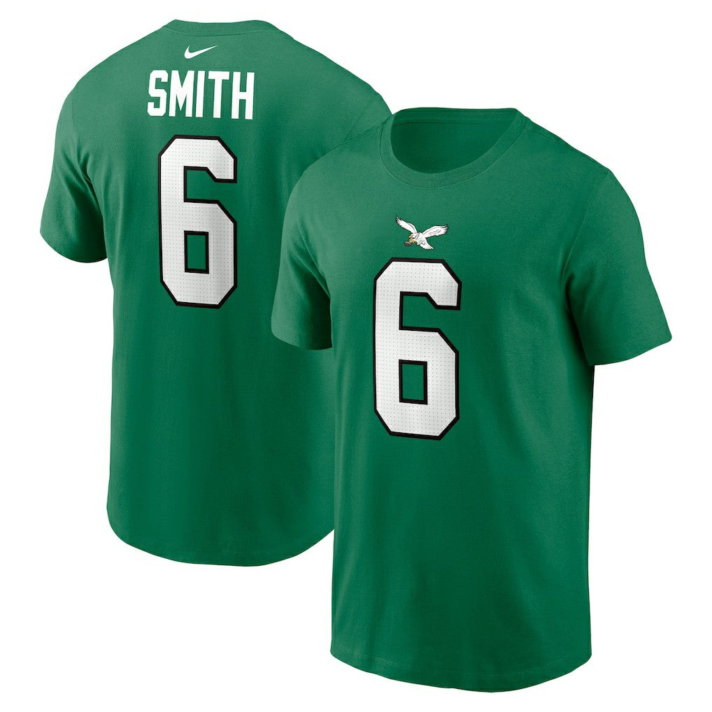 DeVonta Smith Philadelphia Eagles Alternate Player Name & Number T-Shirt - Kelly Green - Nike