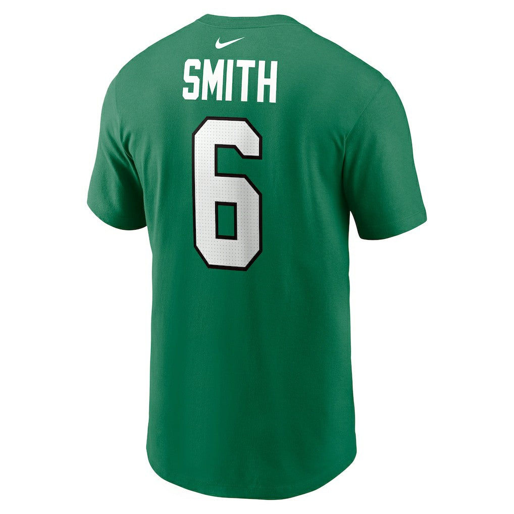 DeVonta Smith Philadelphia Eagles Alternate Player Name & Number T-Shirt - Kelly Green - Nike