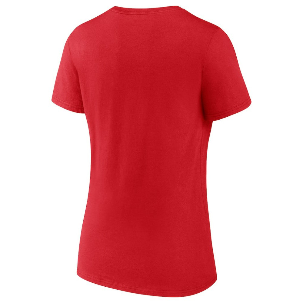 St. Louis Cardinals Fanatics Women's 2022 NL Central Division Champions Locker Room V-Neck T-Shirt Outlet