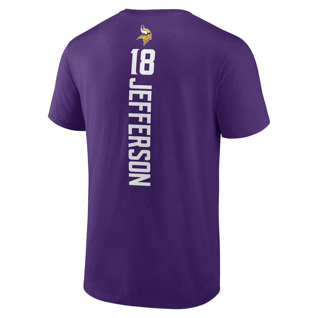 Justin Jefferson Minnesota Vikings Playmaker T-Shirt - Purple - NFL