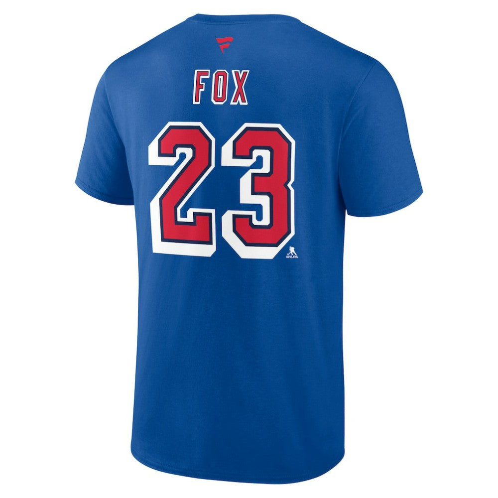 Adam Fox New York Rangers Fanatics Special Edition 2.0 Name & Number T-Shirt - Blue | Fanatics Clearance
