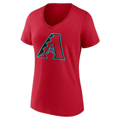 Arizona Diamondbacks Women's Official Logo V-Neck T-Shirt for sale