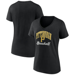 Pittsburgh Pirates Women's Victory Script Team V-Neck T-Shirt Near Me