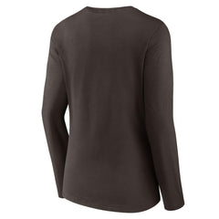 San Diego Padres Women's Victory Script Long Sleeve V-Neck T-Shirt Online