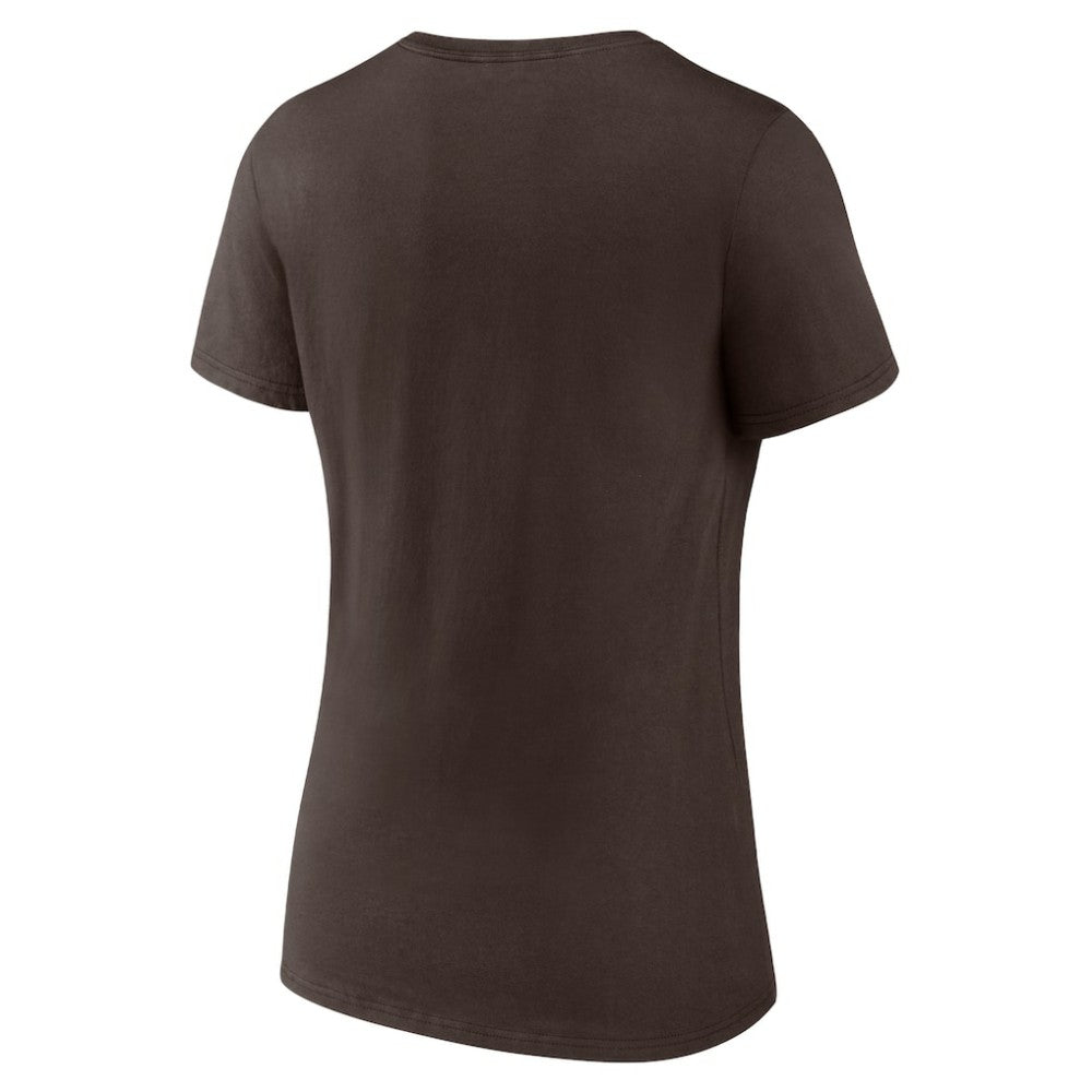 San Diego Padres Women's Live For It Team V-Neck T-Shirt for sale