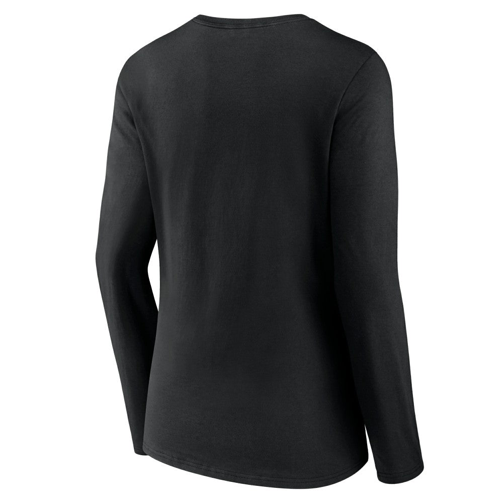 Miami Marlins Women's Live For It Long Sleeve Long Sleeve V-Neck T-Shirt Discount