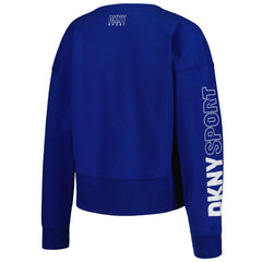 Kansas City Royals DKNY Sport Women's Lily V-Neck Pullover Sweatshirt Outlet