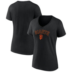 San Francisco Giants Women's Lockup V-Neck T-Shirt Near Me
