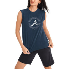 Atlanta Braves DKNY Sport Women's Madison Tri-Blend Tank Top Near Me