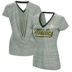 Athletics Touch Women's Halftime Back Wrap Top V-Neck T-Shirt Online