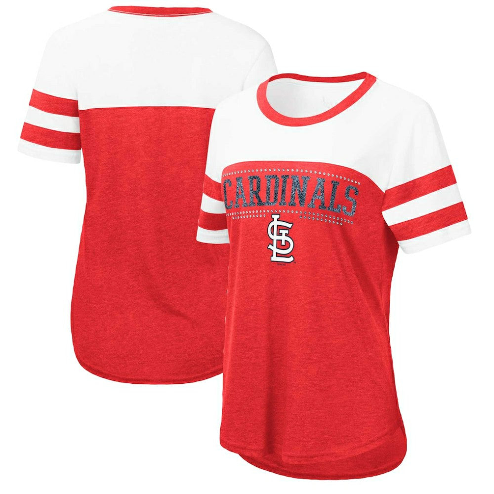 St. Louis Cardinals Touch Women's Setter Lightweight Fitted T-Shirt Discount