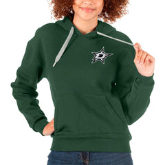 Dallas Stars Antigua Women's Victory Pullover Hoodie - Green | NHL Lifestyle