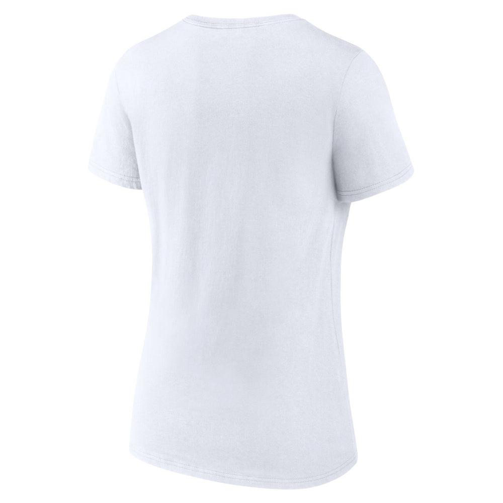 Washington Wizards Women's Primary Logo V-Neck T-Shirt White