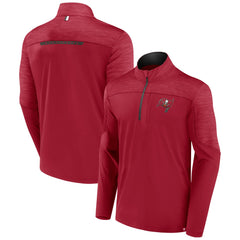 Tampa Bay Buccaneers Defender Half-Zip Top - Red - Fanatics