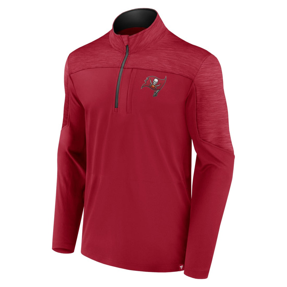 Tampa Bay Buccaneers Defender Half-Zip Top - Red - Fanatics