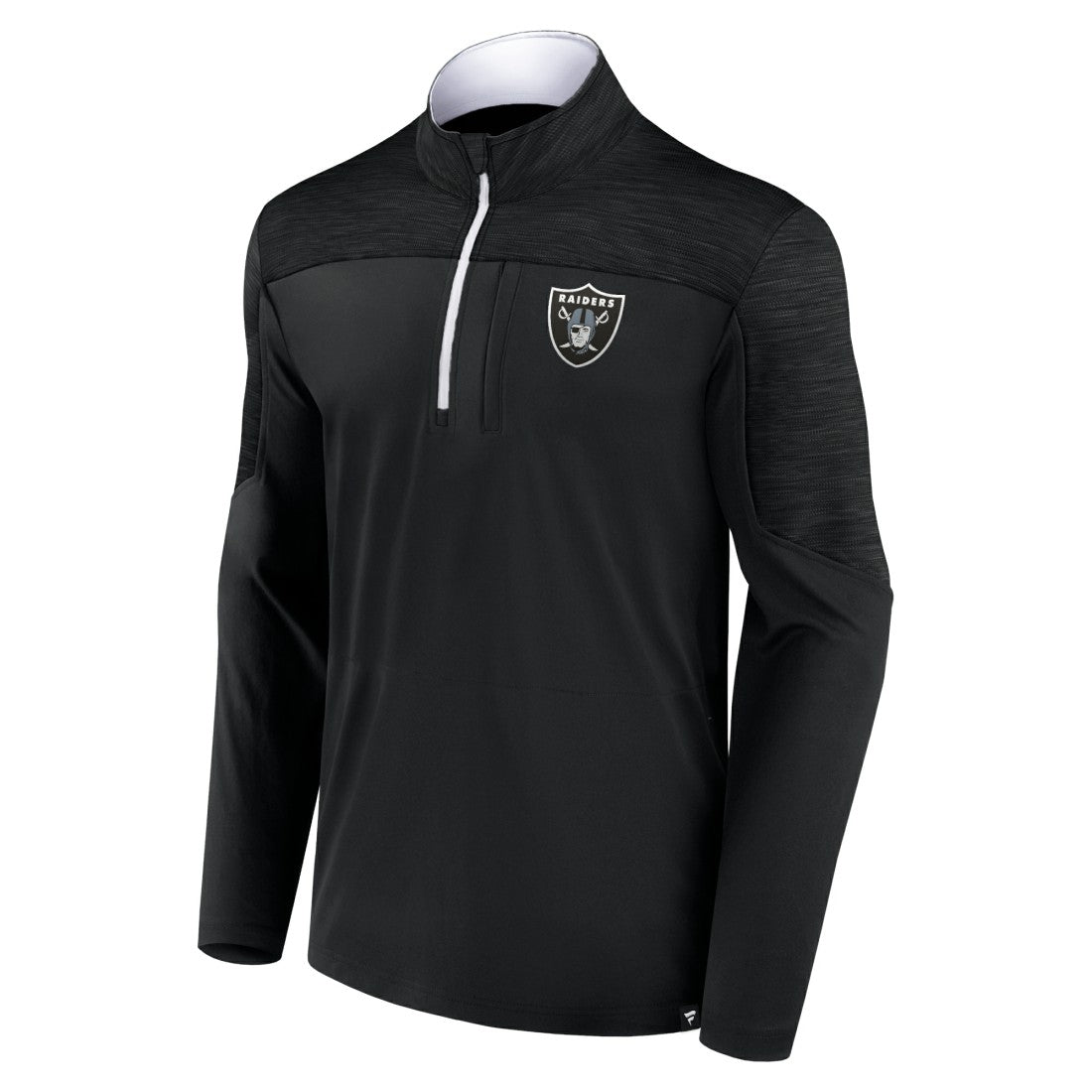 Las Vegas Raiders Defender Half-Zip Top - Black - Fanatics