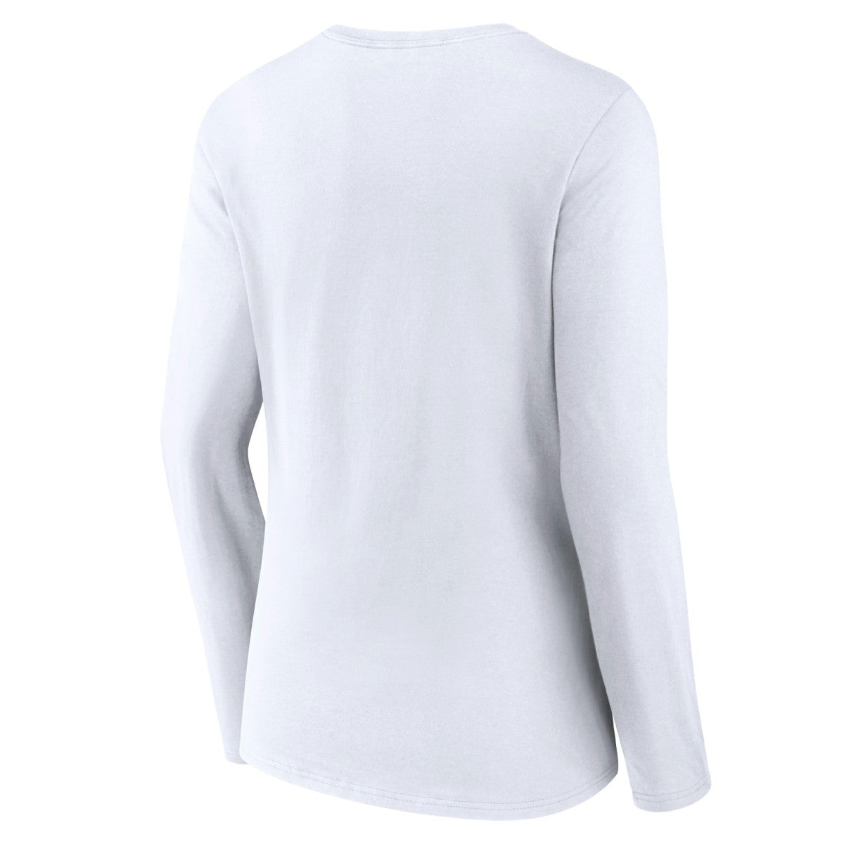 Phoenix Suns Women's Logo Long Sleeve V-Neck T-Shirt White