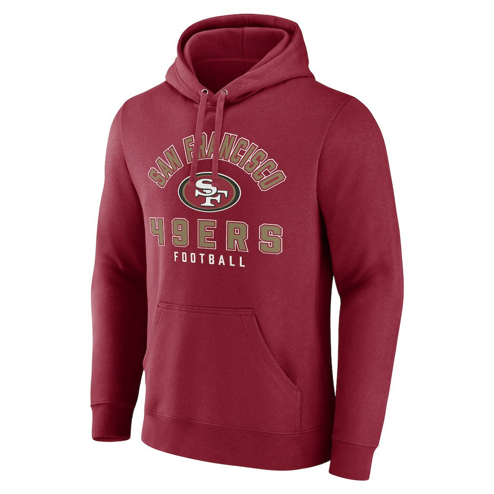 San Francisco 49ers Between the Pylons Pullover Hoodie - Scarlet - Fanatics