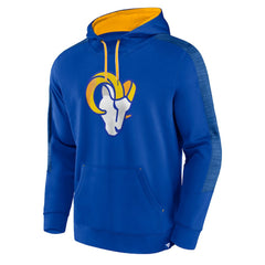 Los Angeles Rams Defender Evo Pullover Hoodie - Royal - Fanatics