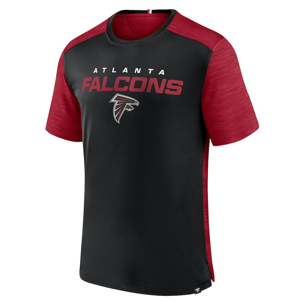 Atlanta Falcons Defender Evo T-Shirt - Black/Red - Fanatics