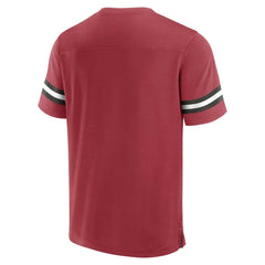 Arizona Cardinals Jersey Tackle V-Neck T-Shirt - Cardinal - Fanatics
